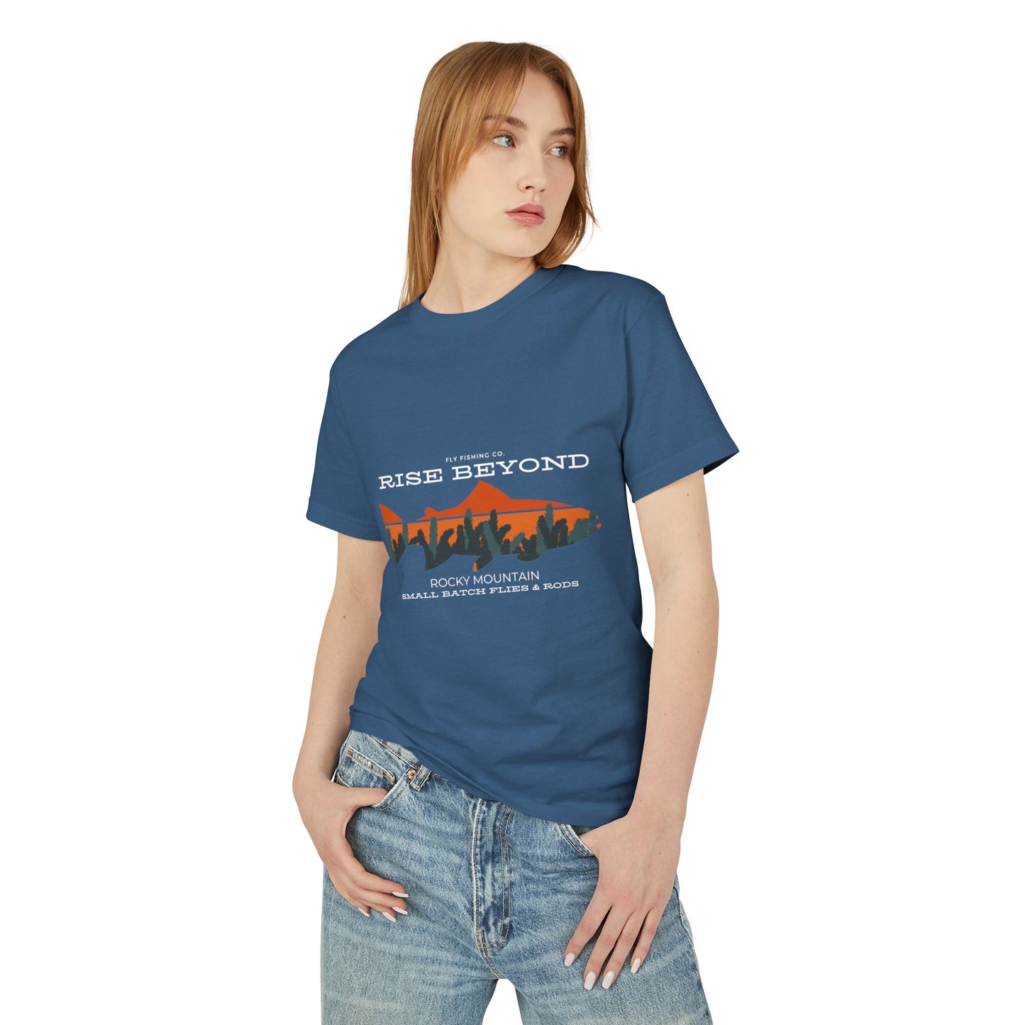Rise Beyond Rocky Mountain Skyline Graphic Tee
