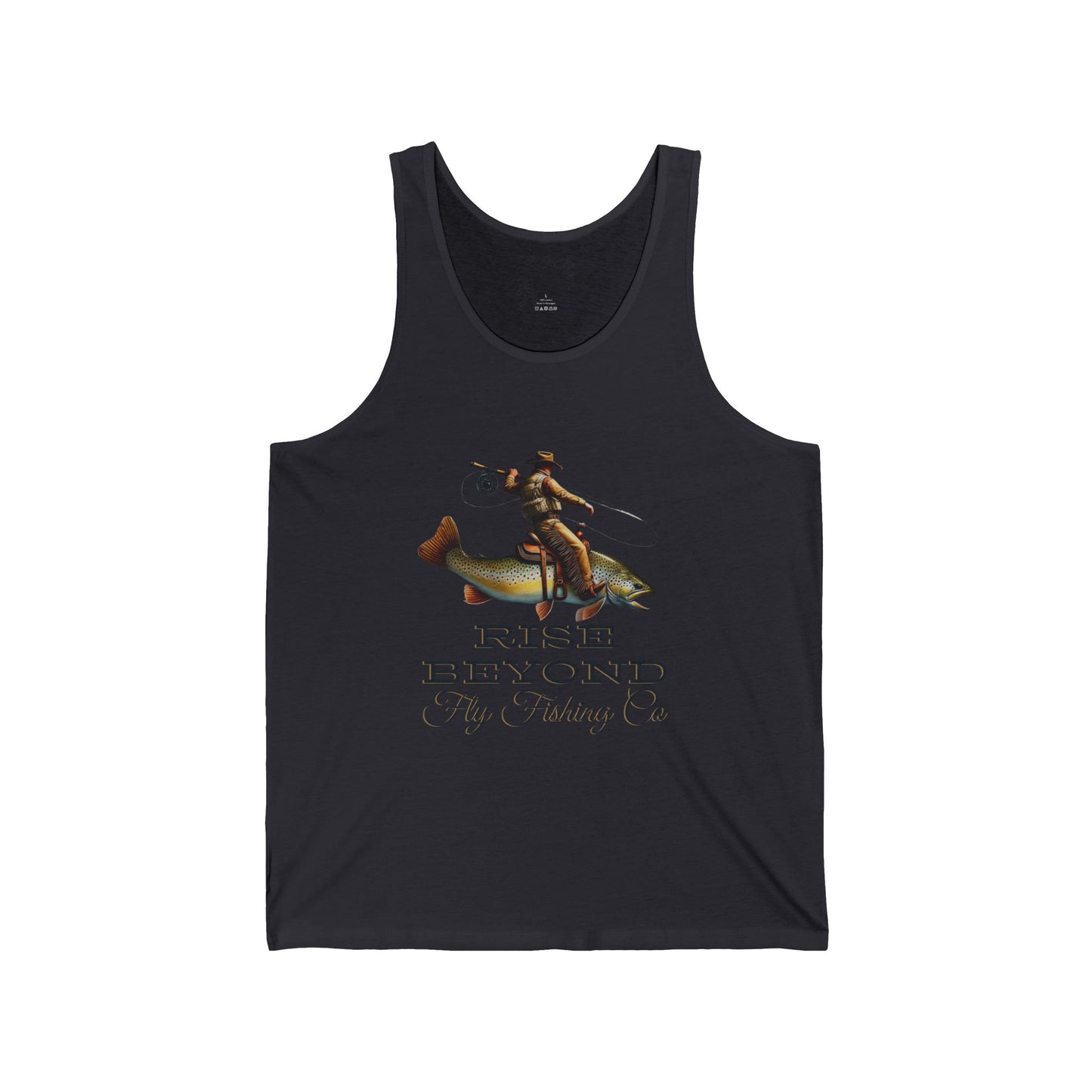 Rise Beyond Cowboy Trout Tank Top
