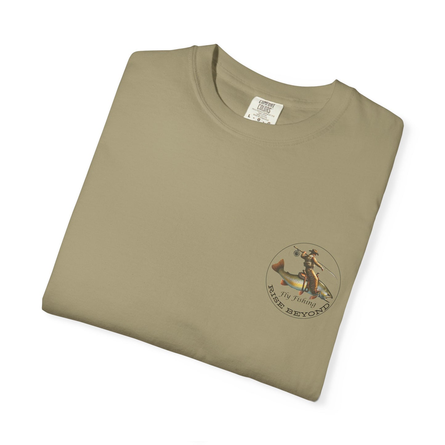 We’re Here for Your Flies – Stagecoach Raid Fly Fishing Tee Wild West Humor T-Shirt