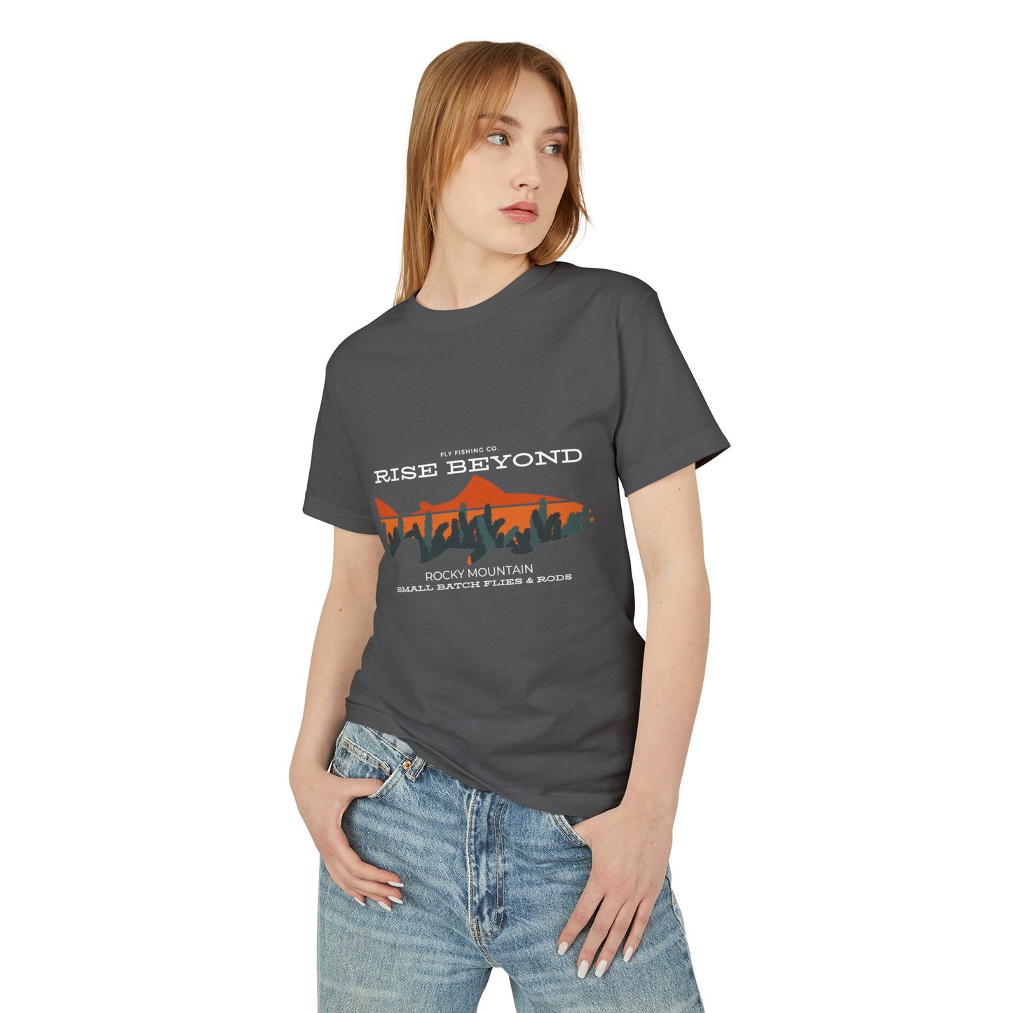 Rise Beyond Rocky Mountain Skyline Graphic Tee