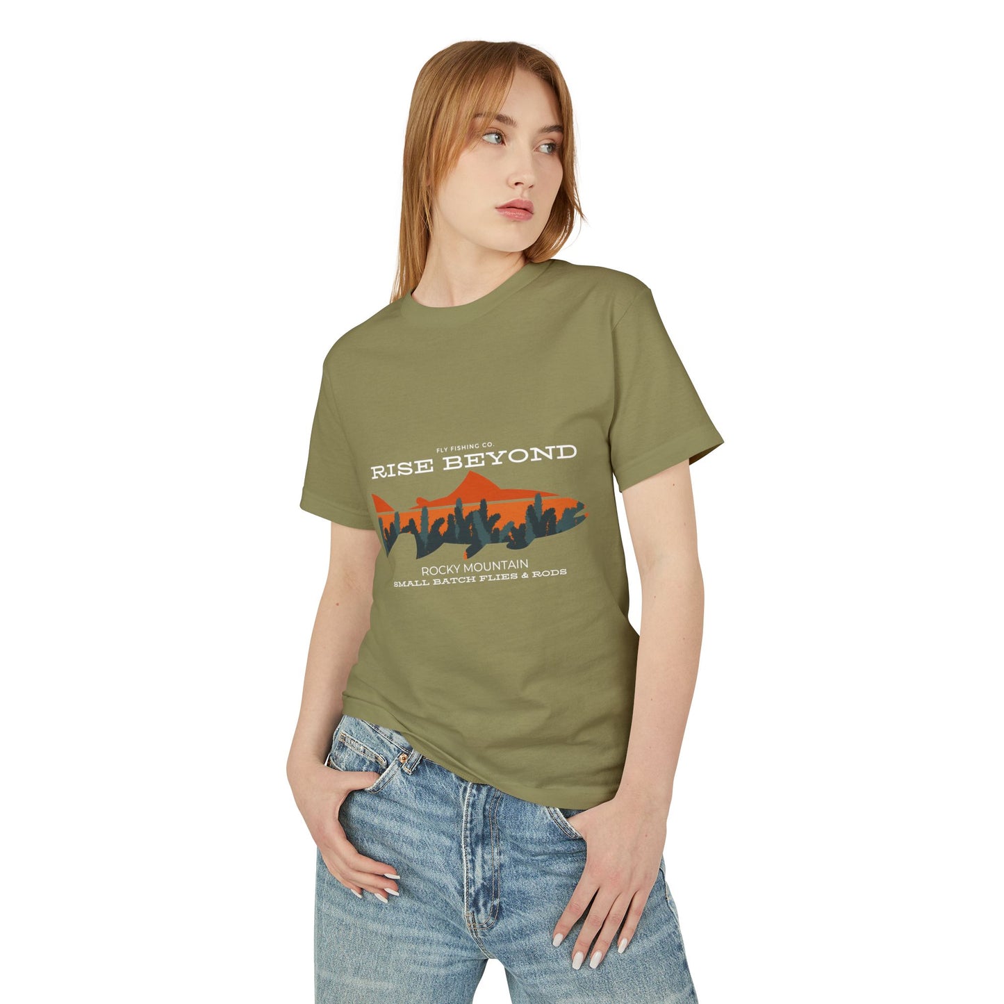 Rise Beyond Rocky Mountain Skyline Graphic Tee