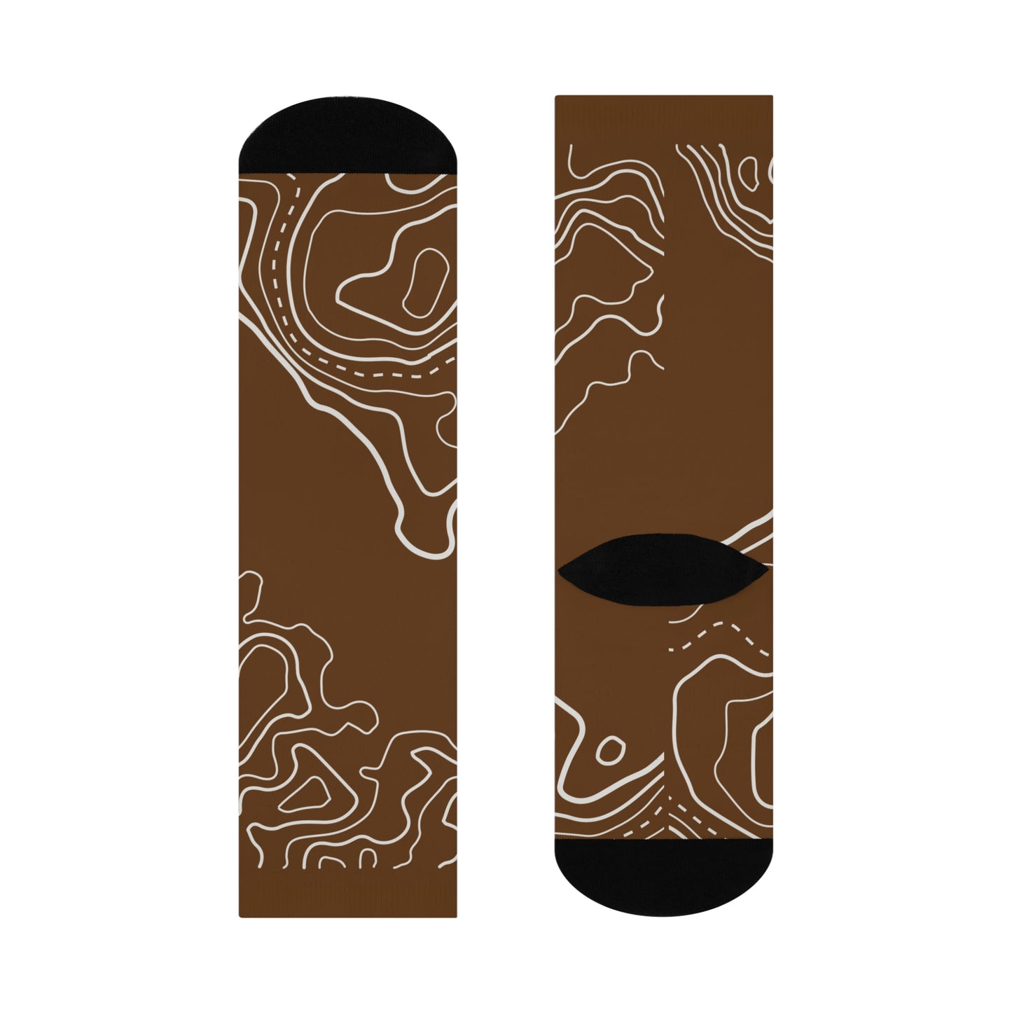 Rise Beyond Rocky Mountain Skyline Socks