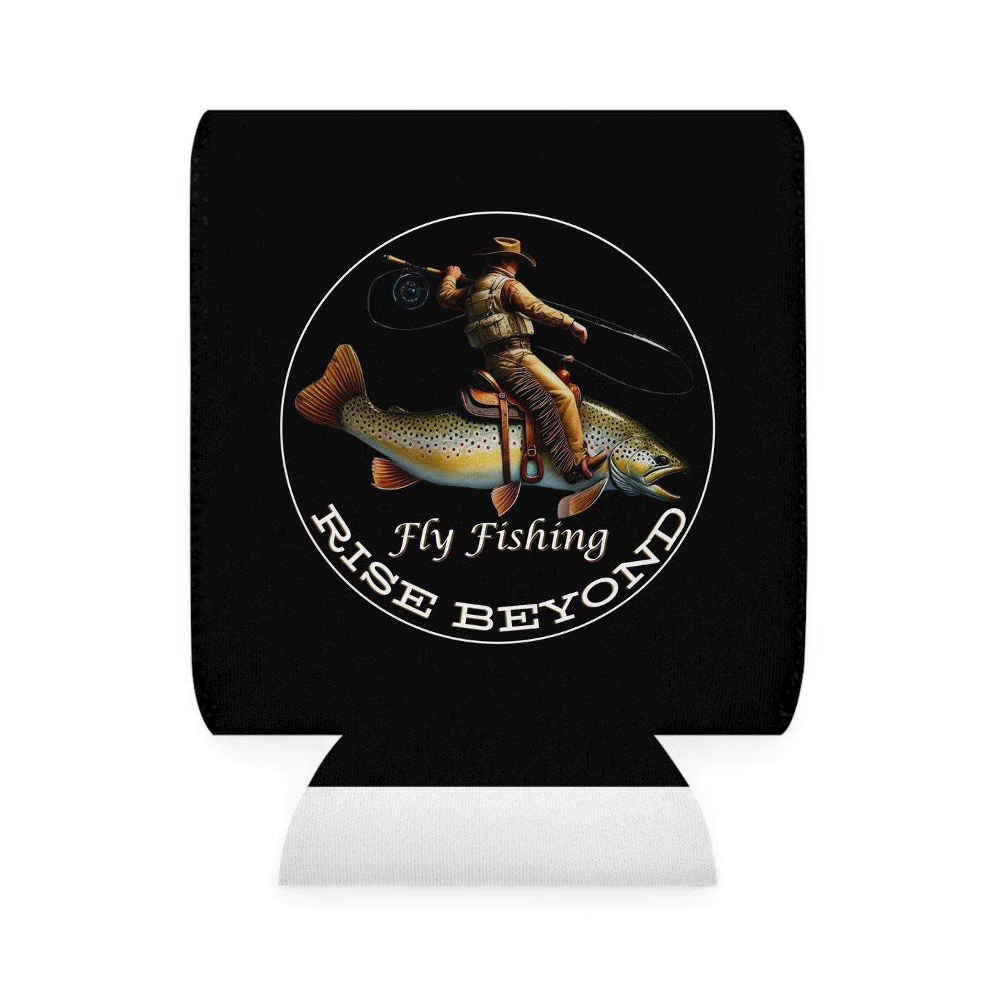 Rise Beyond Topo Cowboy Trout Koozie