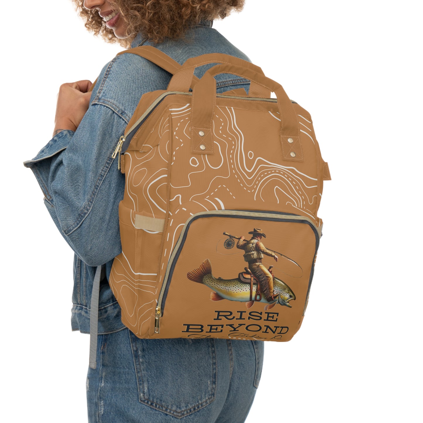 Rise Beyond Cowboy Trout Topo Backpack