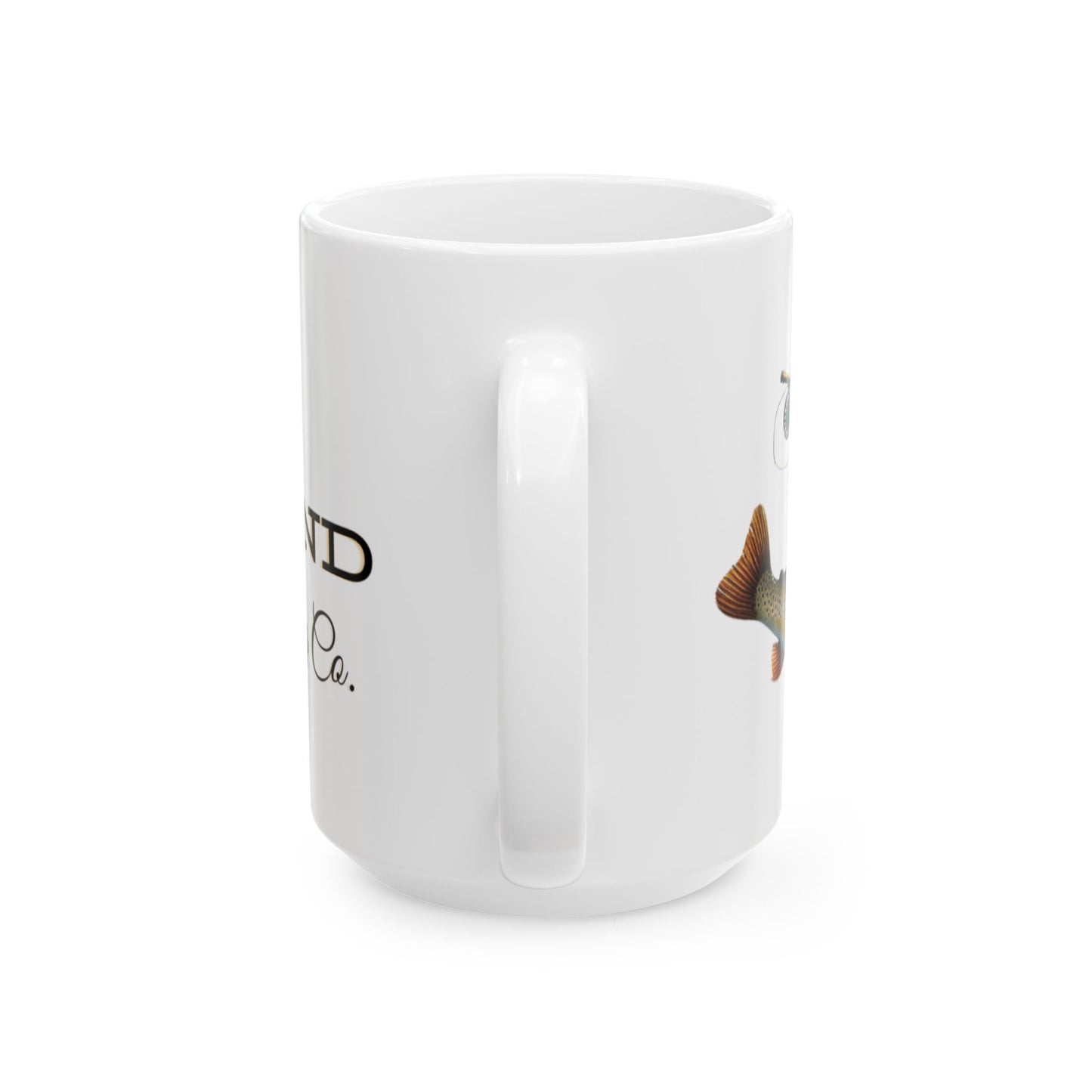 Rise Beyond Cowboy Trout Logo Mug