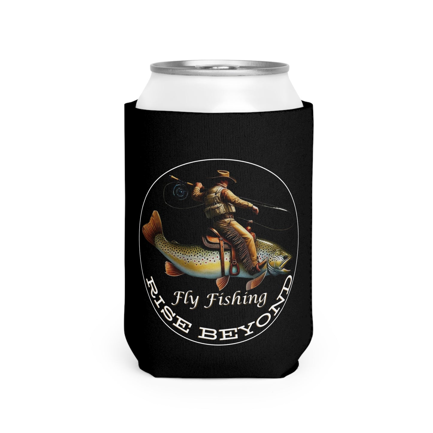 Rise Beyond Topo Cowboy Trout Koozie