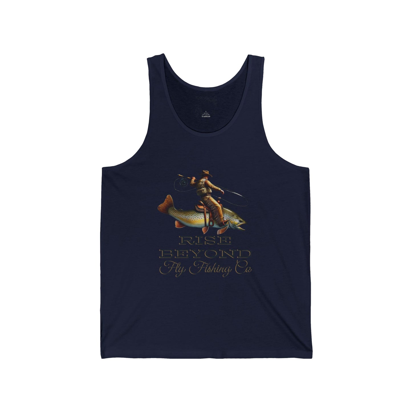 Rise Beyond Cowboy Trout Tank Top