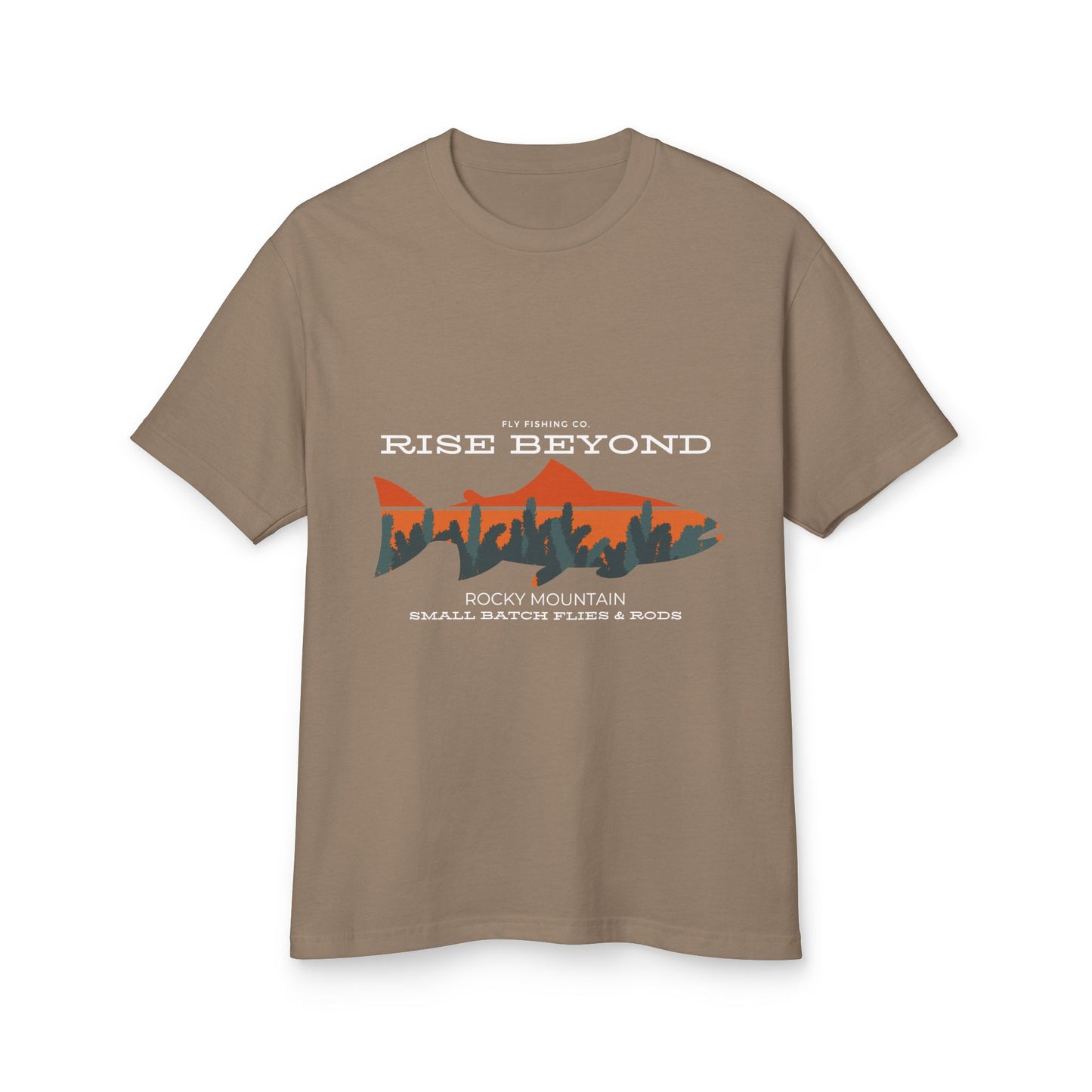 Rise Beyond Rocky Mountain Skyline Graphic Tee