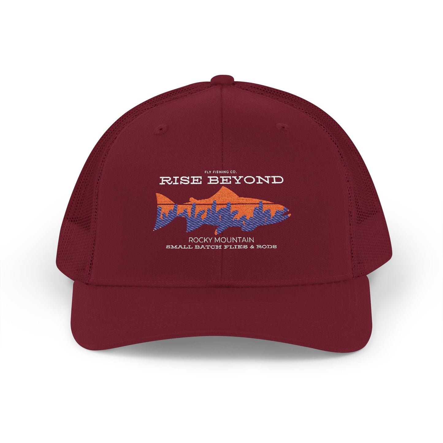 Rise Beyond Rocky Mountain Trout Trucker Hat