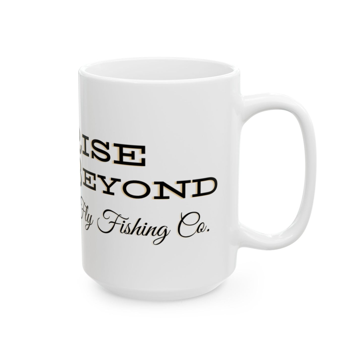 Rise Beyond Cowboy Trout Logo Mug