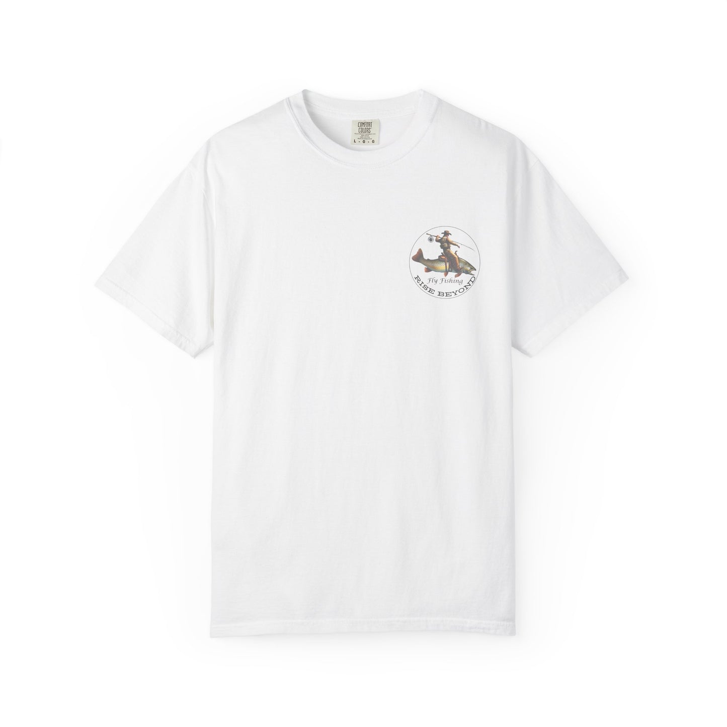 We’re Here for Your Flies – Outlaw Trio Fly Fishing Tee Cowboy Graphic T-Shirt Cowboy Humor