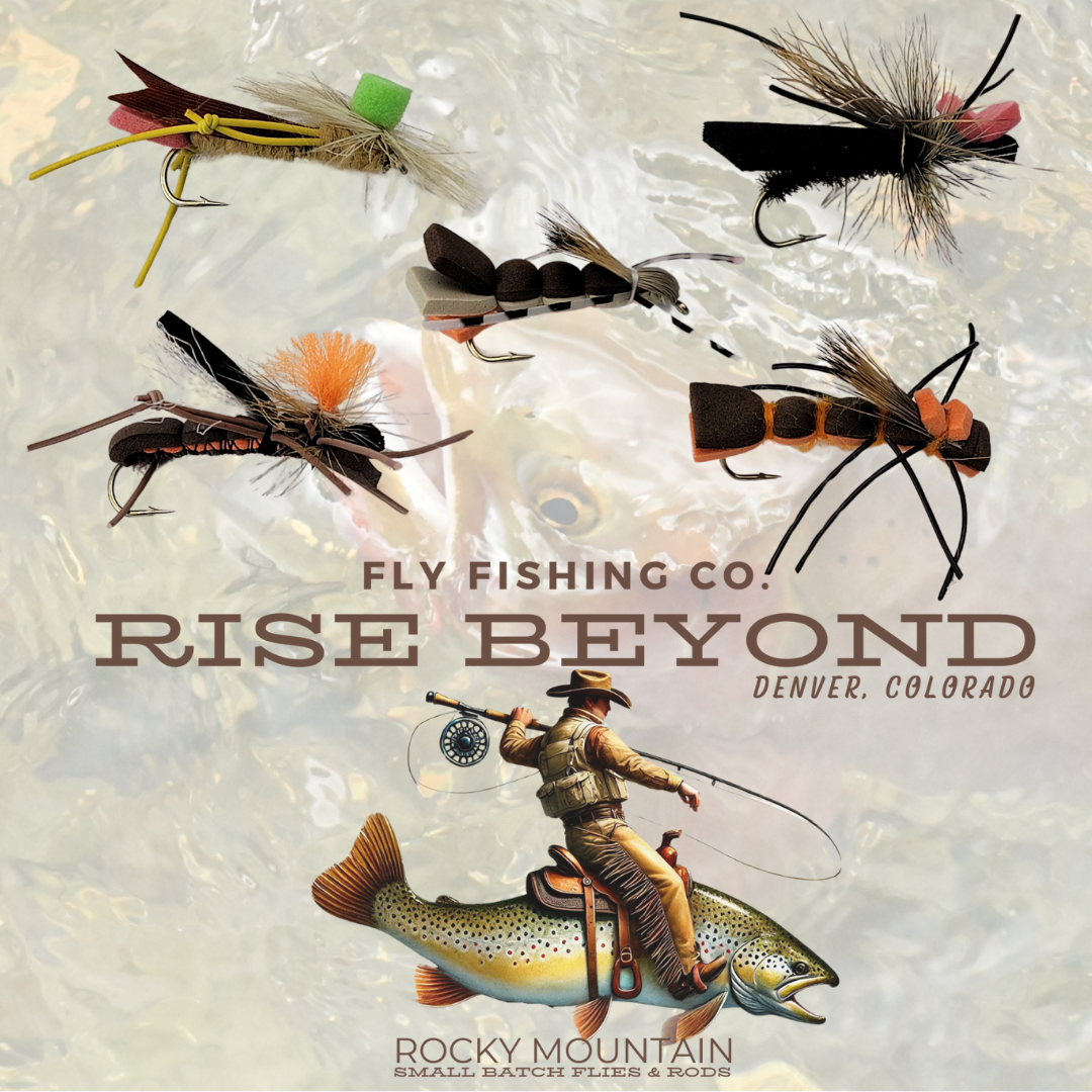 Parachute Hopper Fly Pack – High-Vis Grasshopper Dry Flies