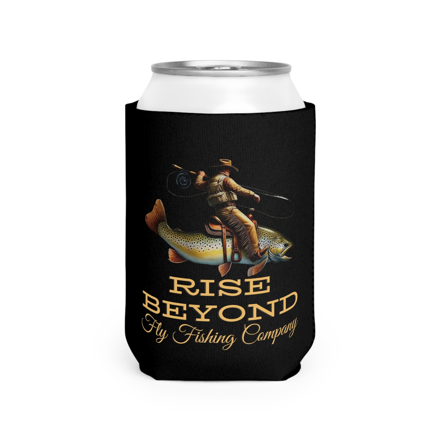 Rise Beyond Cowboy Trout Koozie