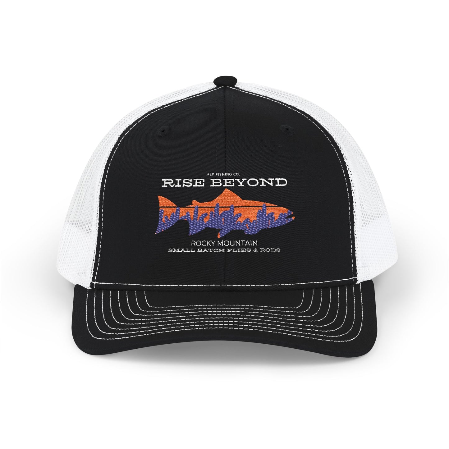 Rise Beyond Rocky Mountain Trout Trucker Hat