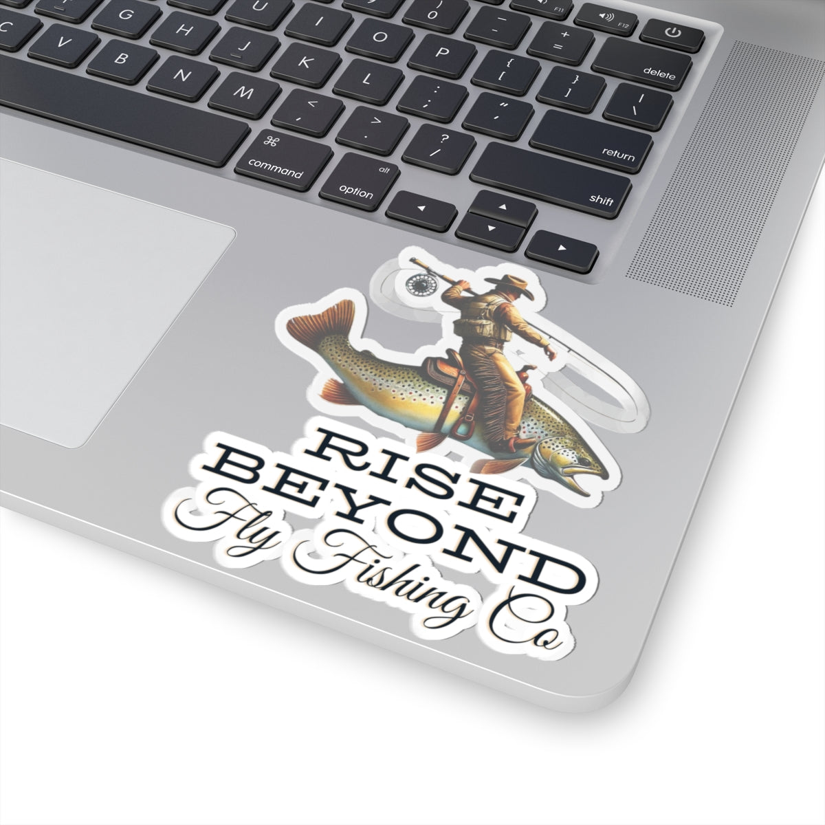 Cowboy Trout Fly Fishing Stickers