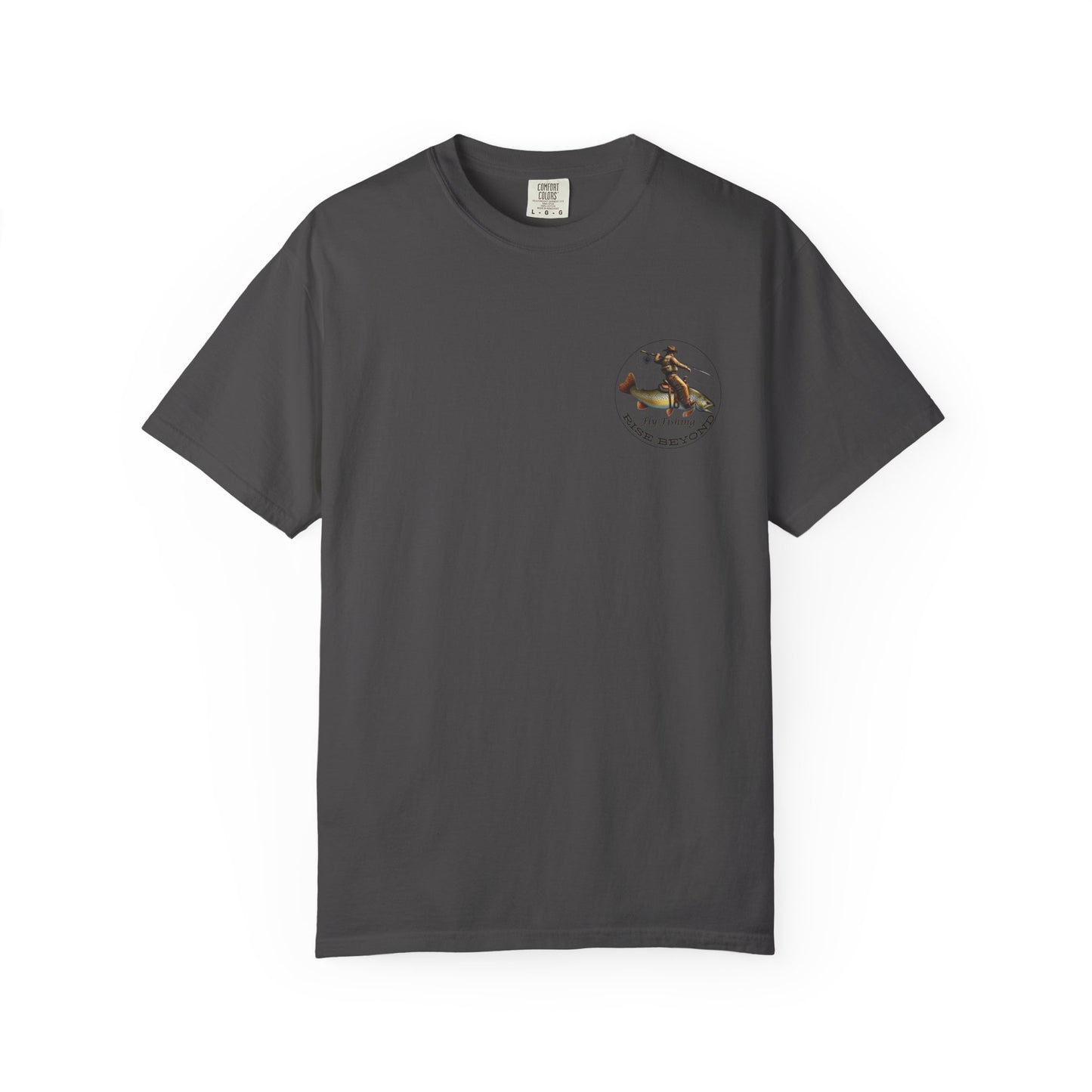 We’re Here for Your Flies – Outlaw Trio Fly Fishing Tee Cowboy Graphic T-Shirt Cowboy Humor