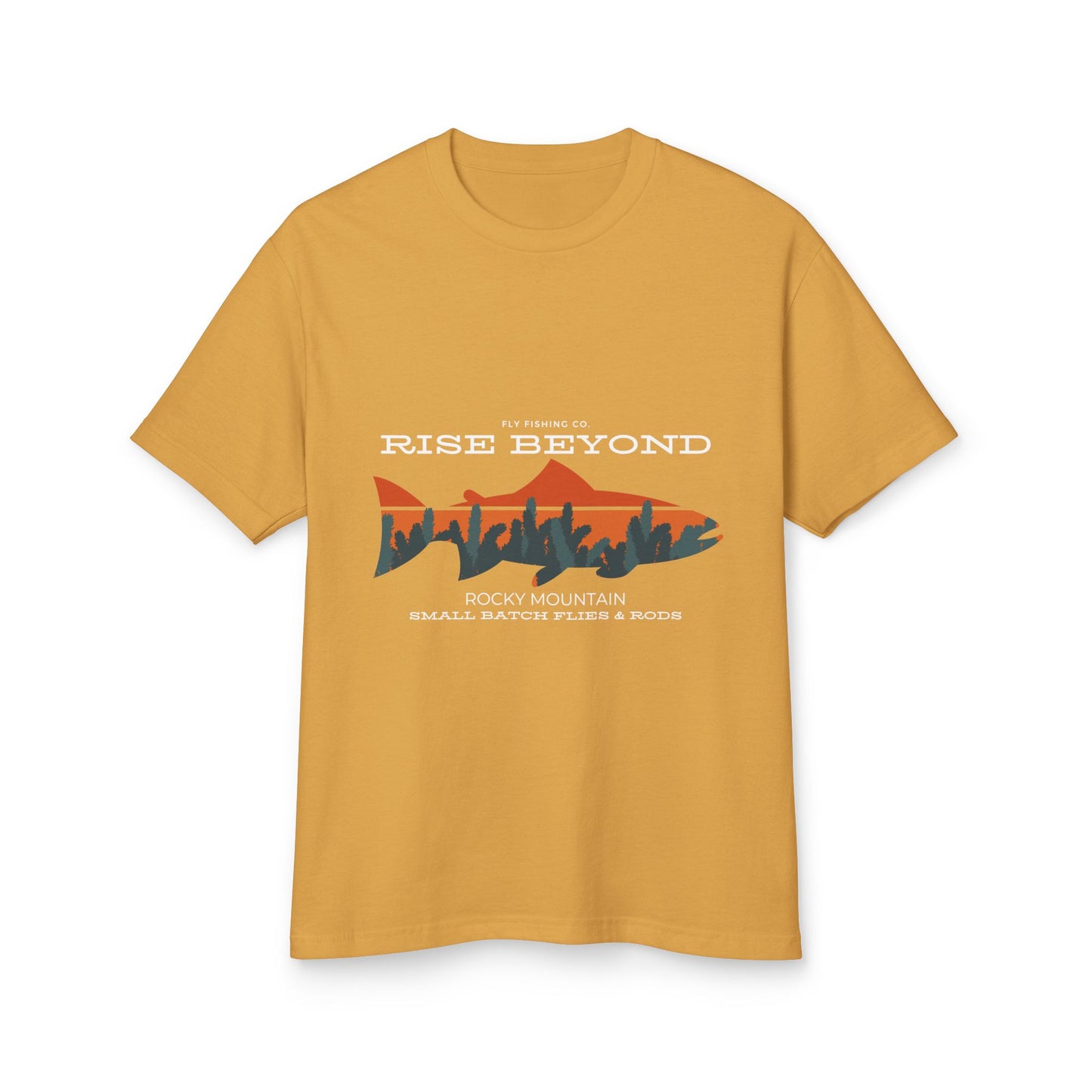 Rise Beyond Rocky Mountain Skyline Graphic Tee