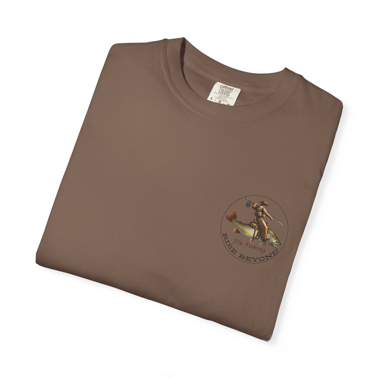 We’re Here for Your Flies – Outlaw Trio Fly Fishing Tee Cowboy Graphic T-Shirt Cowboy Humor