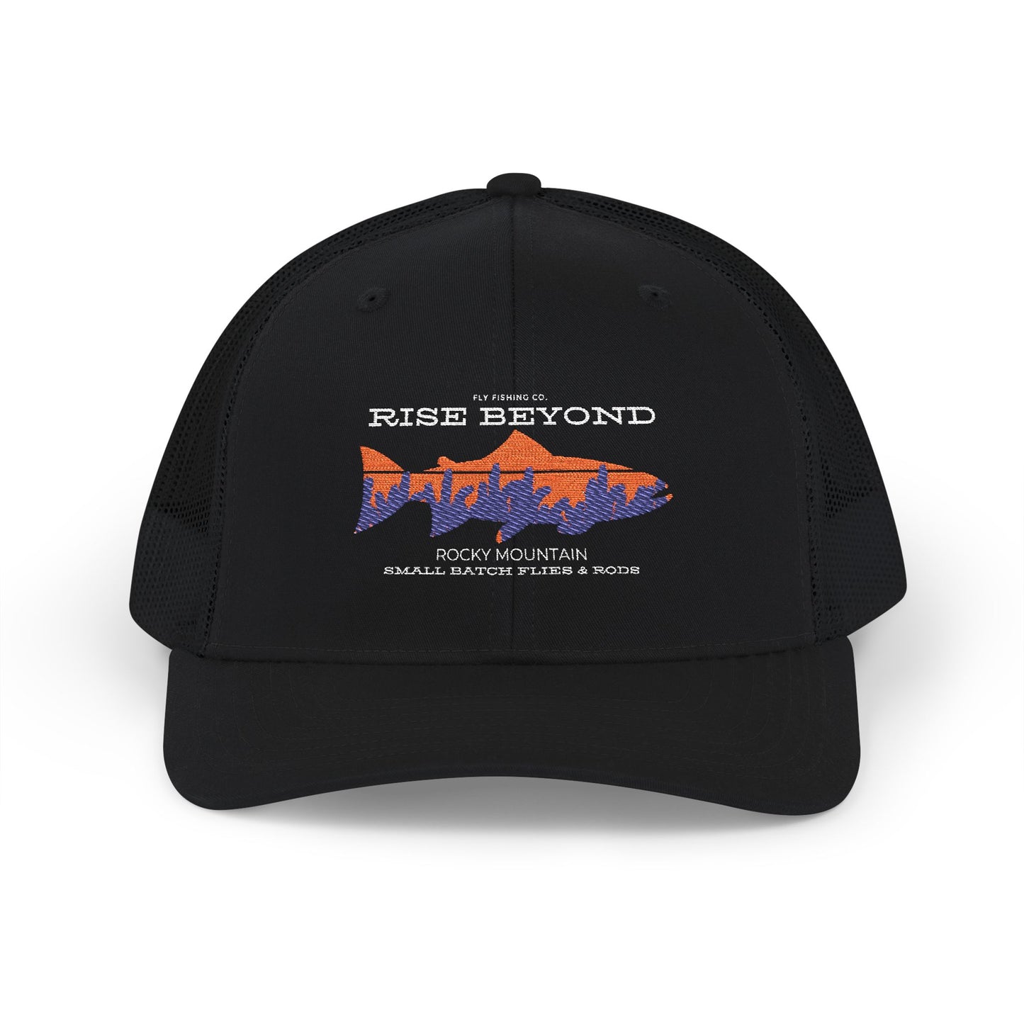 Rise Beyond Rocky Mountain Trout Trucker Hat