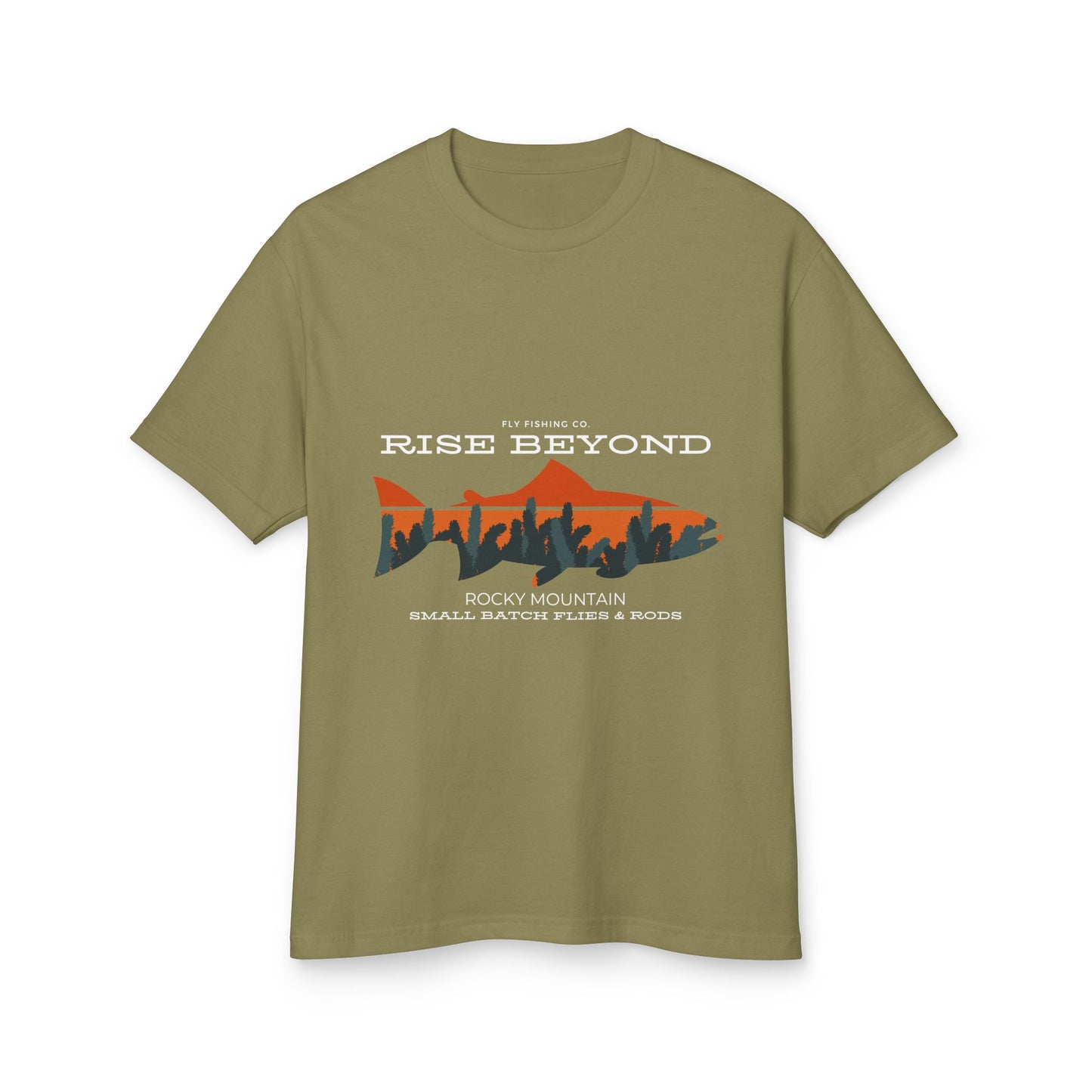 Rise Beyond Rocky Mountain Skyline Graphic Tee