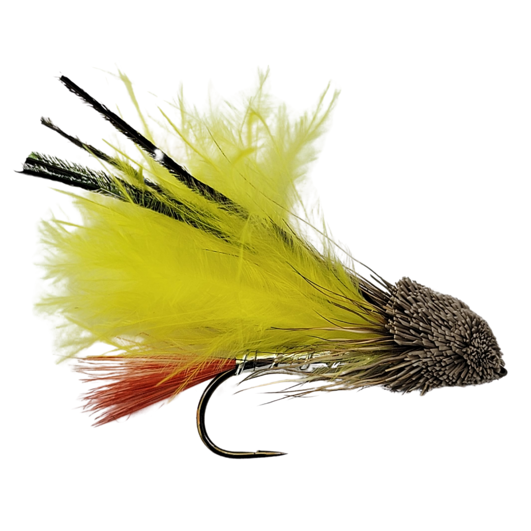 Muddler Minnow Fly Pack – Classic Streamers for Trout – Hand-Tied & Durable – Natural, Olive, Black, Brown