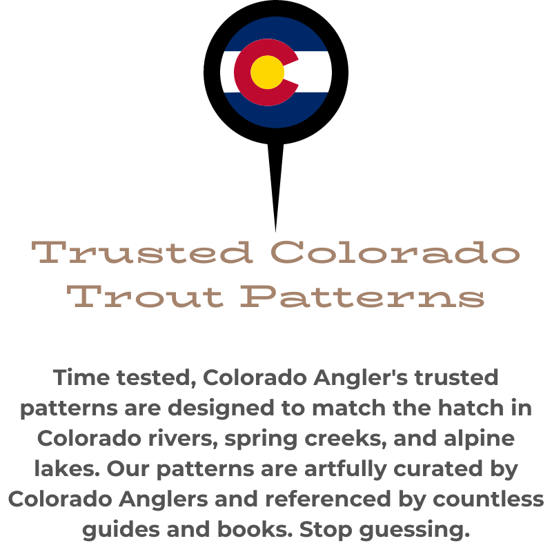 Colorado River Match the Hatch Fly Box | Small Batch Fly Fishing Flies