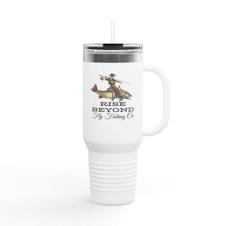 Rise Beyond Fly Fishing Mugs & Tumblers