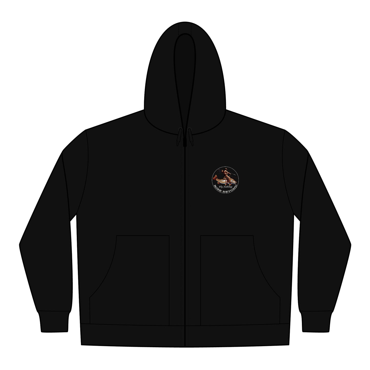 Embroidered Men's Duck Cloth Hooded Work Jacket – Durable Workwear with Logo Chest Stitching
