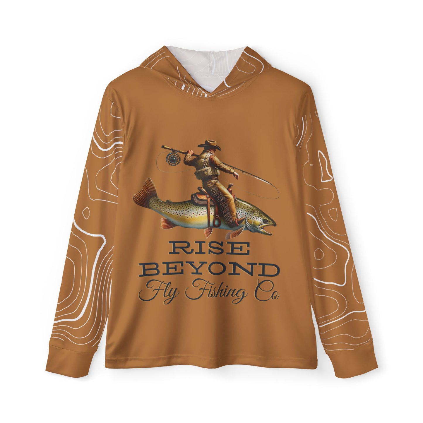 Rise Beyond Cowboy Trout Sun Hoodie
