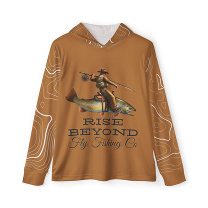 Rise Beyond Cowboy Trout Sun Hoodie