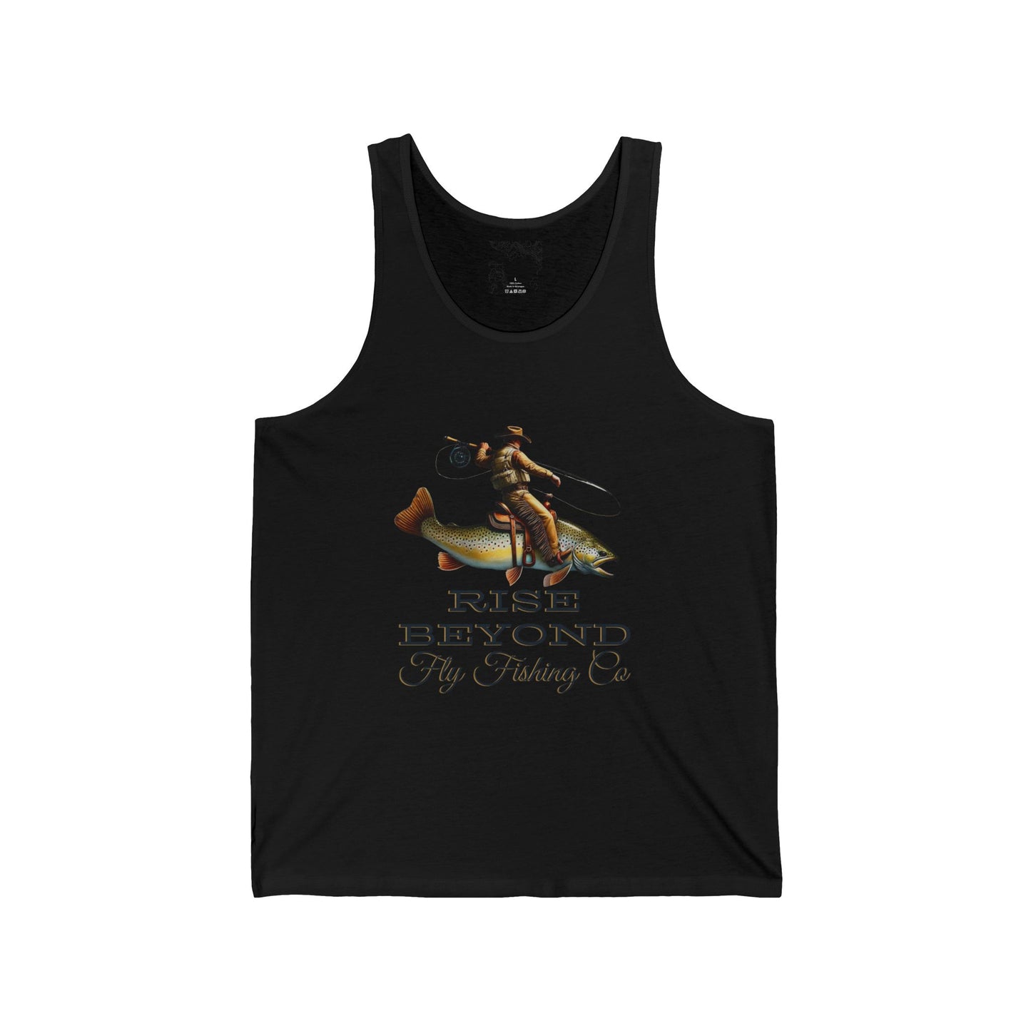 Rise Beyond Cowboy Trout Tank Top