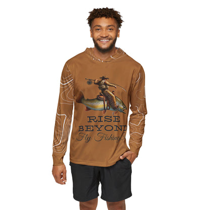 Rise Beyond Cowboy Trout Sun Hoodie