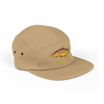 Brook Trout Hat | Trout of the Divide Colorado Fly Fishing | Embroidered 5-Panel Cap