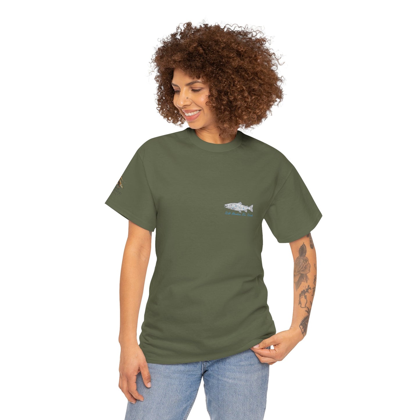 Will Blueline for Work T-Shirt | Trout of the Divide | Colorado Fly Fishing