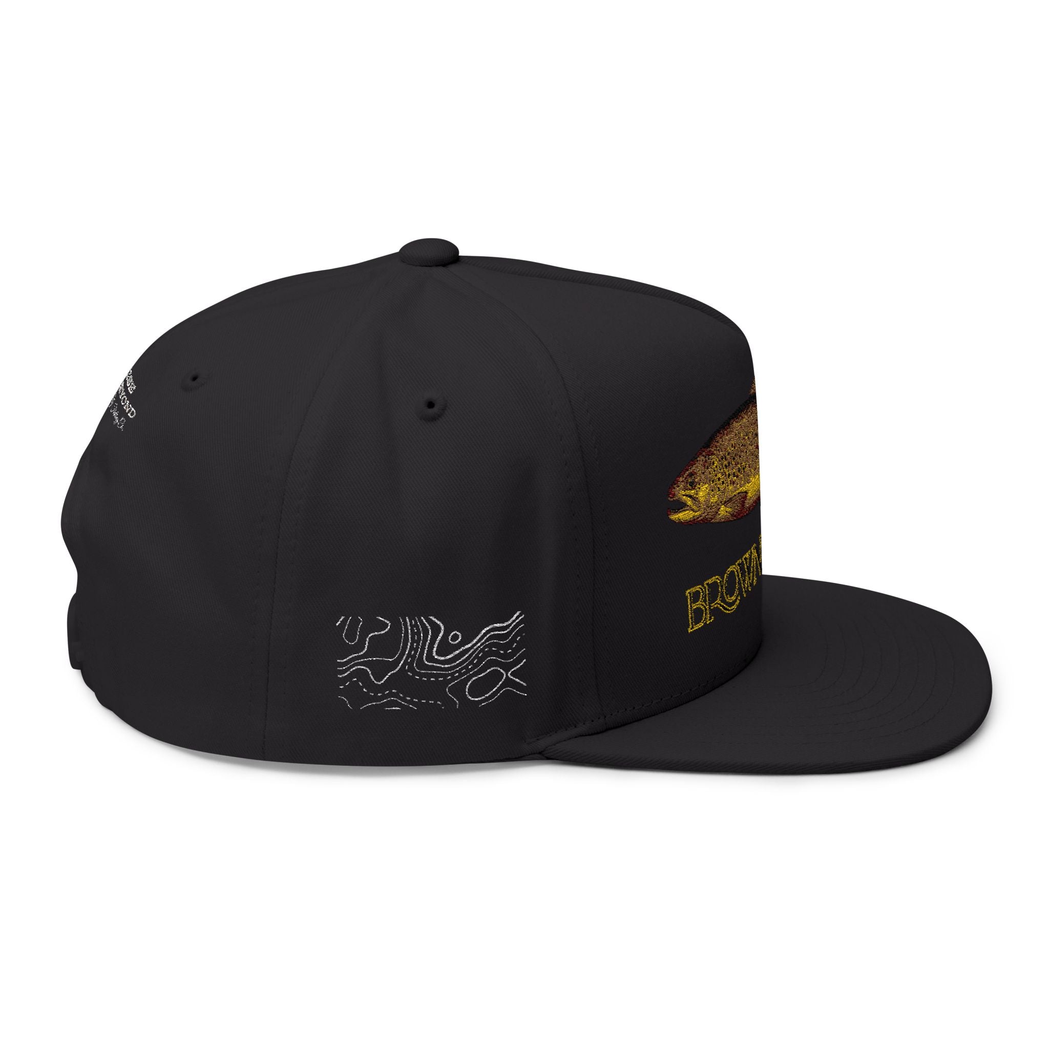 Brook Trout Hat | Trout of the Divide Colorado Fly Fishing | Snap