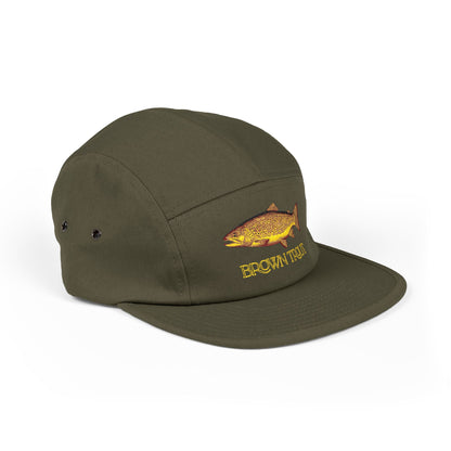 Brook Trout Hat | Trout of the Divide Colorado Fly Fishing | Embroidered 5-Panel Cap