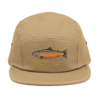 Brown Trout Hat | Trout of the Divide Colorado Fly Fishing | Embroidered 5-Panel Cap
