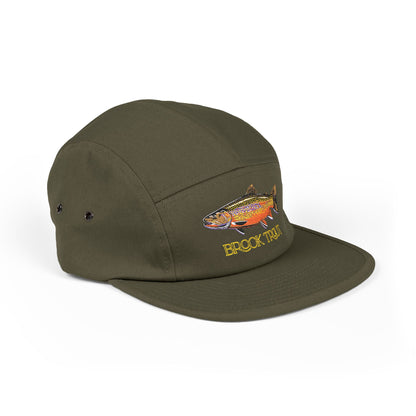 Brown Trout Hat | Trout of the Divide Colorado Fly Fishing | Embroidered 5-Panel Cap