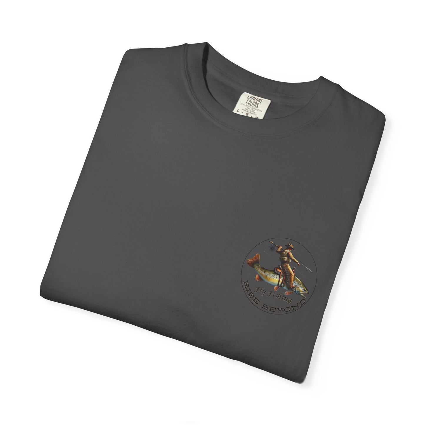 We’re Here for Your Flies – Poncho Trout Fly Fishing Tee Funny Cowboy T-Shirt Outdoorsy Friends