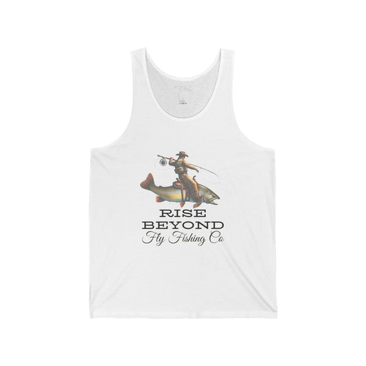 Rise Beyond Cowboy Trout Tank Top