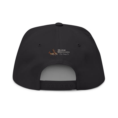 Brook Trout Hat | Trout of the Divide Colorado Fly Fishing | Snap Back Flat Bill | Topo