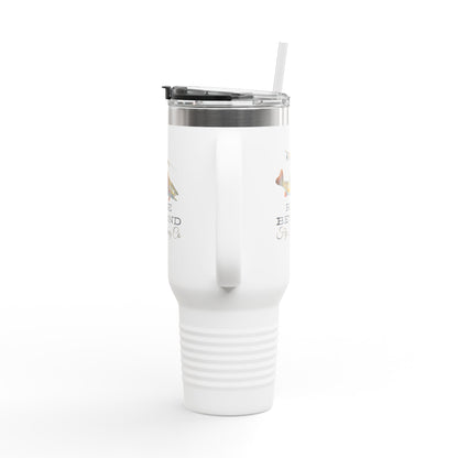 Rise Beyond Cowboy Trout Insulated Tumbler Mug 40oz