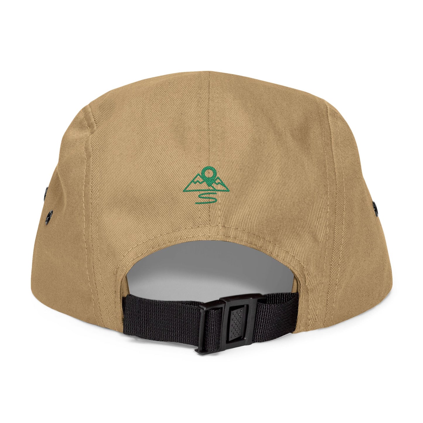 Rise Beyond Fish Embroidered 5-Panel Cap — Outdoor Fishing Hat