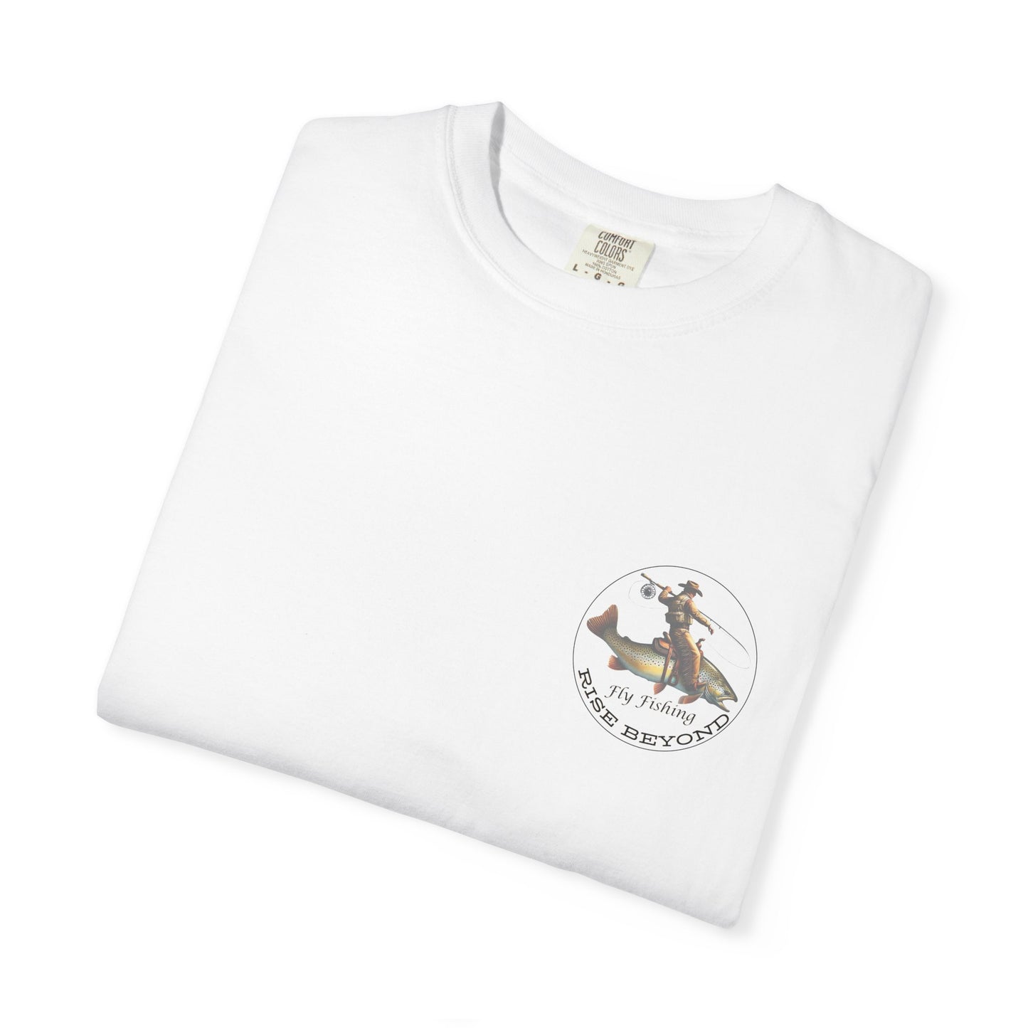We’re Here for Your Flies – Trout Train Heist Fly Fishing Tee Vintage Cowboy Graphic T-Shirt Outdoor Adventure Tee