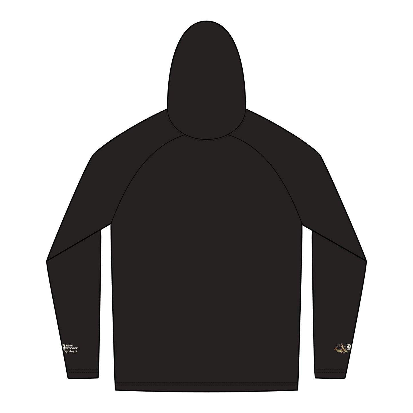 Rise Beyond Rocky Mountain Trout Hoodie Unisex Tri-Blend Sweatshirt