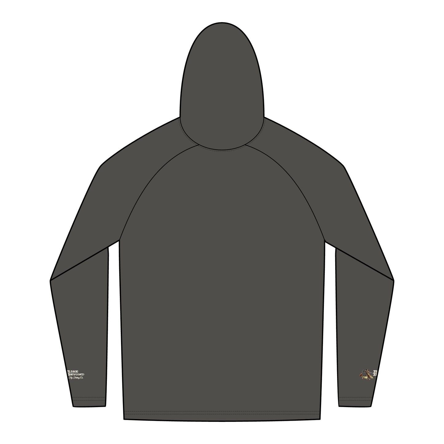 Rise Beyond Rocky Mountain Trout Hoodie Unisex Tri-Blend Sweatshirt
