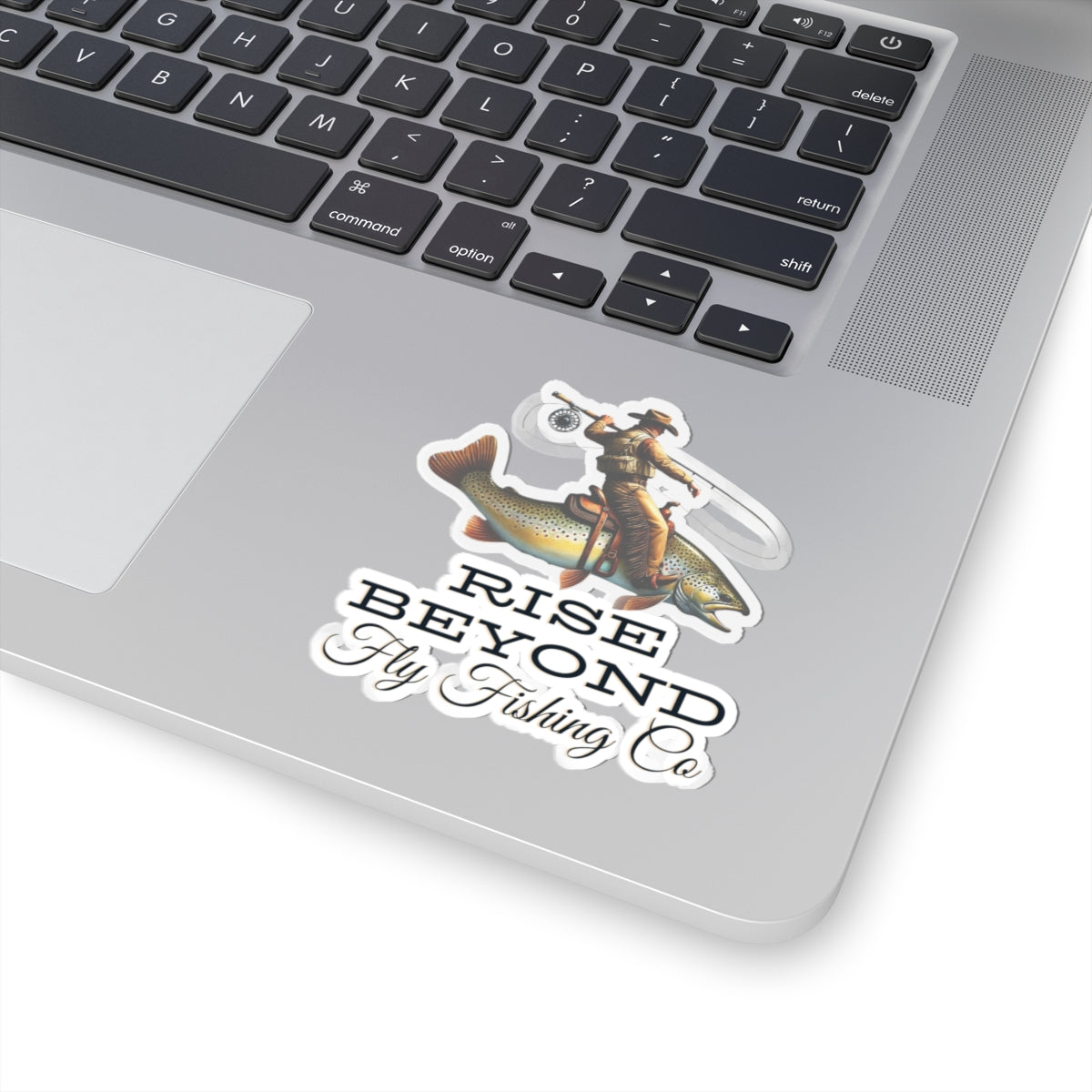 Cowboy Trout Fly Fishing Stickers