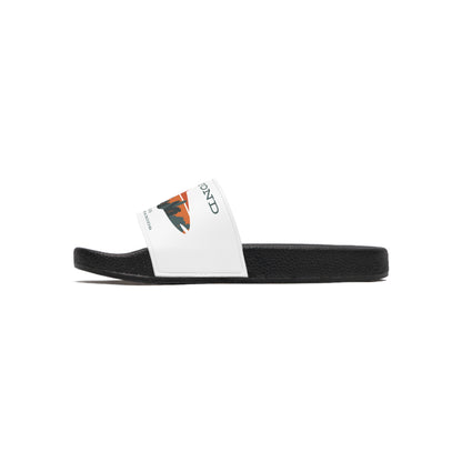 Slide Sandals - 'Rise Beyond' Mountain Graphic Pool Slides for Men