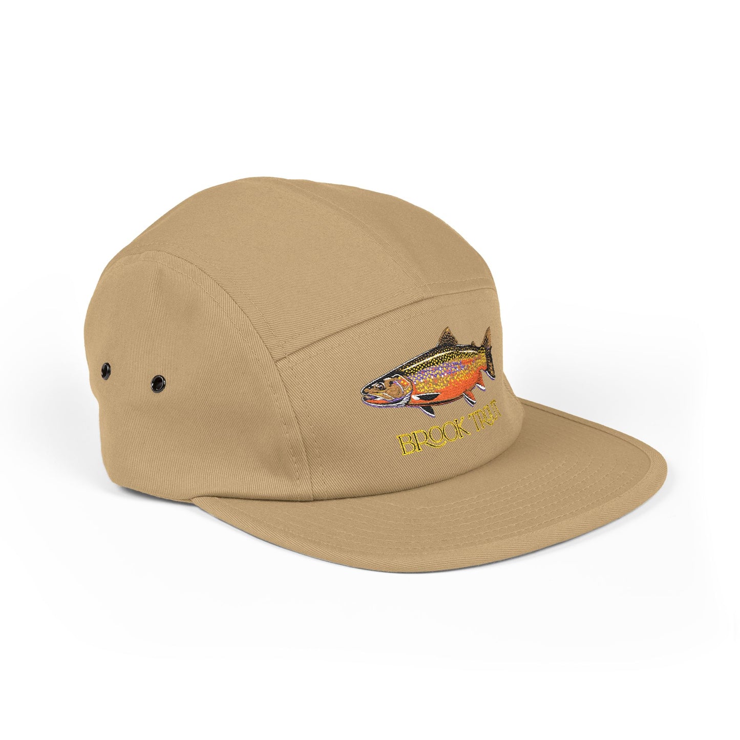 Brown Trout Hat | Trout of the Divide Colorado Fly Fishing | Embroidered 5-Panel Cap