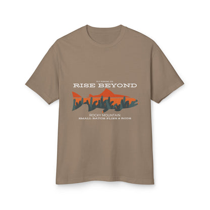 Rise Beyond Rocky Mountain Skyline Graphic Tee
